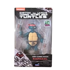 Nickelodeon 1984 TMNT Raphael Comic Book Figurine 40th Anniversary